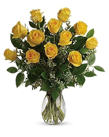 Dozen Yellow roses