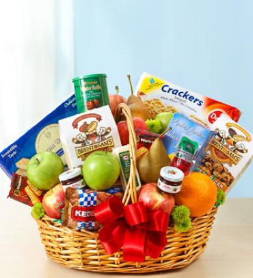 Deluxe Fruit &amp; Gourmet Basket