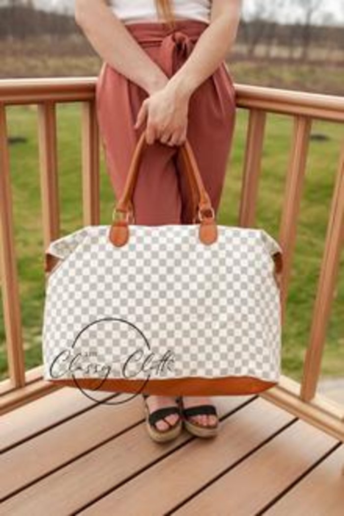 Day Trip Duffle Bag - Cream Check