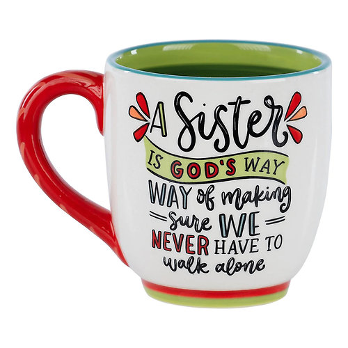 Sister Never Walk Alone Mug