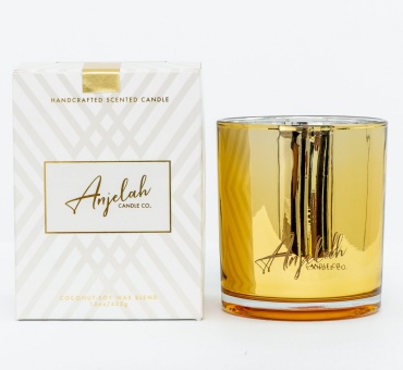 Anjelah-MEâ€™CHELLE CANDLE WHITE TEA | TROPICAL FRUIT | BERRIES