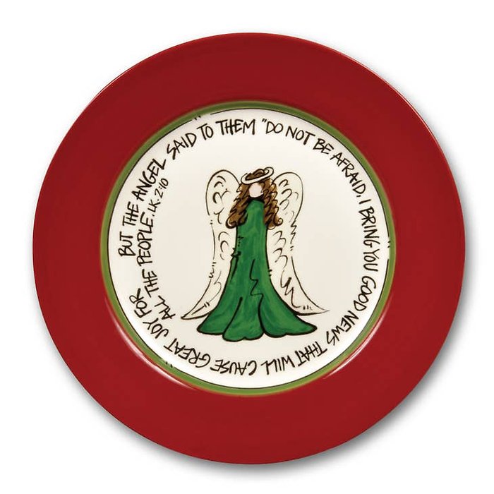 10.5\" Angel Said Plate