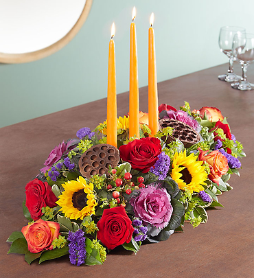 Garden Of Grandeur&reg; For Fall Centerpiece