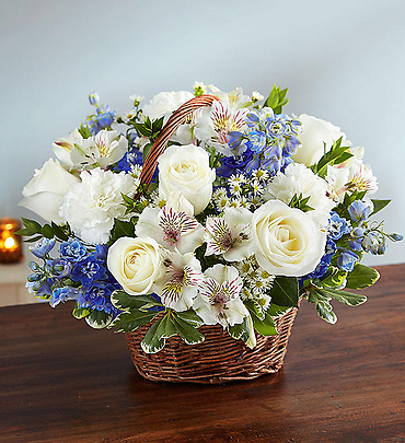 Peace, Prayers &amp; Blessings&trade; Blue &amp; White