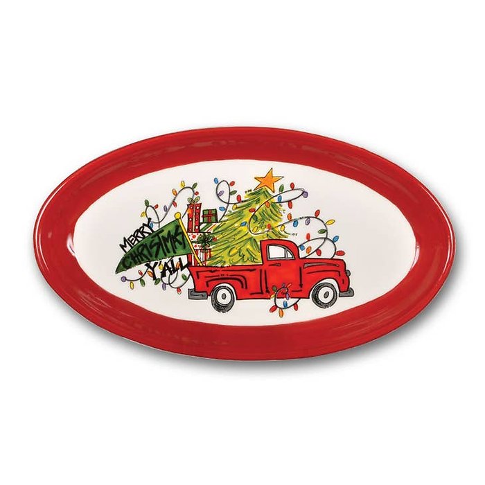 12\" Oval Truck Platter